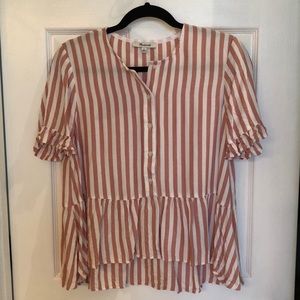 Madewell Ruffle Blouse
